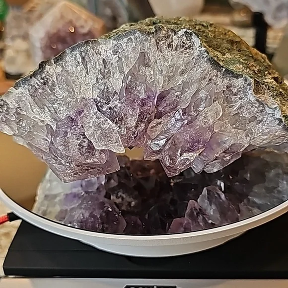 Gorgeous Amethyst specimen with large and well-defined points!